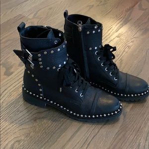 Sam Edelman Studded Boots Sz 7
